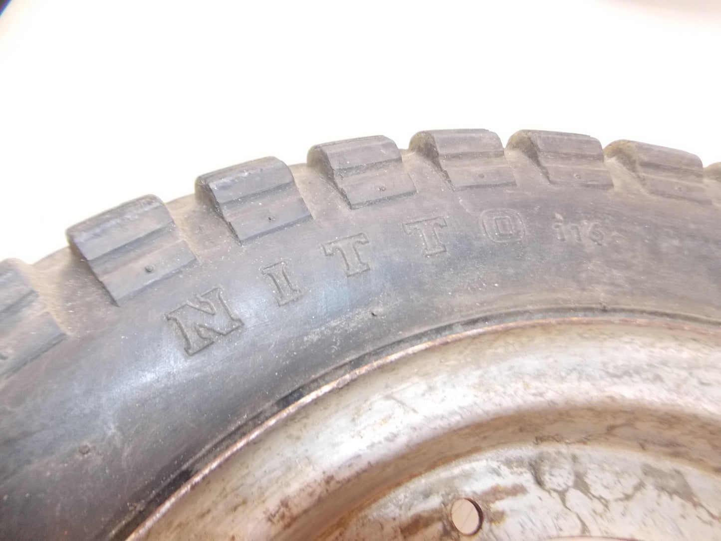 1970's HONDA CT70 TRAIL 70 FRON REAR WHEEL RIM 4.00-10 TIRE - MotoRaider