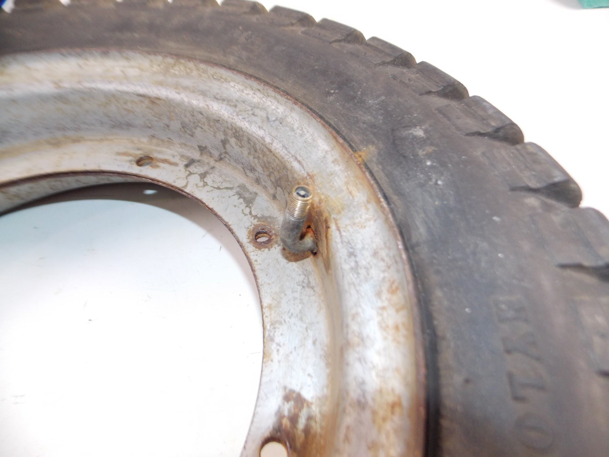 1970's HONDA CT70 TRAIL 70 FRON REAR WHEEL RIM 4.00-10 TIRE - MotoRaider