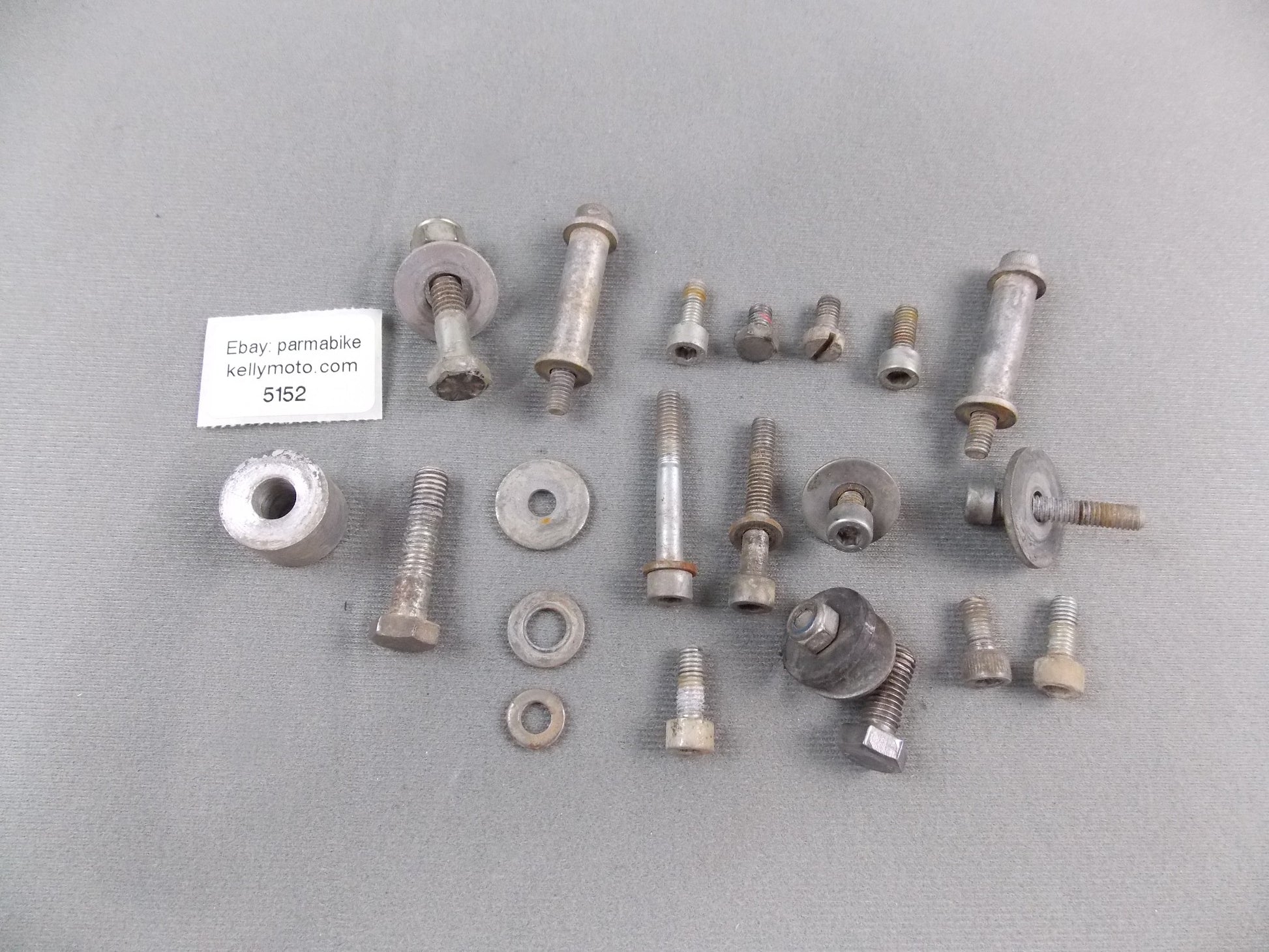 1982 HUSQVARNA 510 TE MIX HARDWARE MISCELLANEOUS BOLTS WASHERS SPACER SCREW - MotoRaider