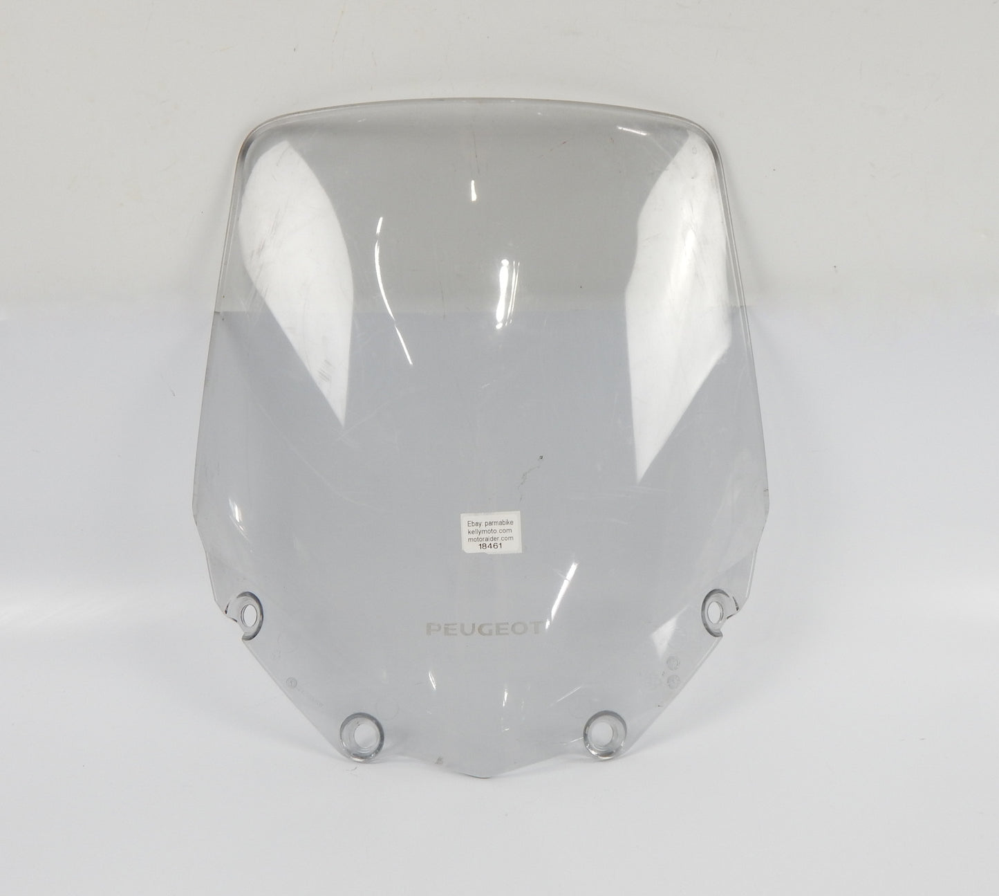 SCOOTER PEUGEOT GEOPOLIS SATELLIS WND SHIELD SCREEN CLEAR 1178552900 H=18.5" - MotoRaider