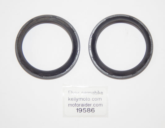 1 PAIR NOK FRONT FORK SHAFT SEAL NOK BR3887E SUZUKI 1989 RM125 - MotoRaider