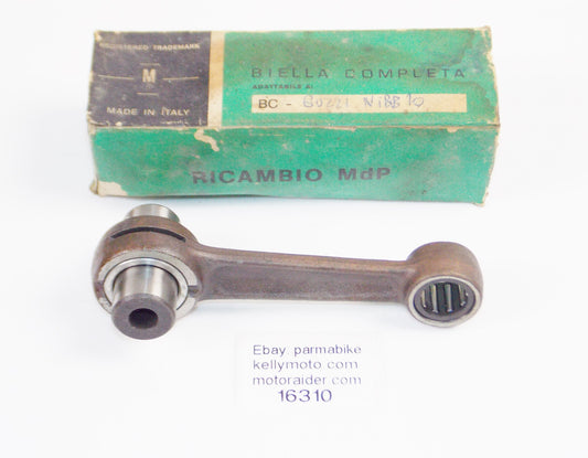 MDP CONNECTING ROD+PIN+BEARINGS MOTO GUZZI NIBBIO OVERALL LENGTH 114mm ITALY - MotoRaider