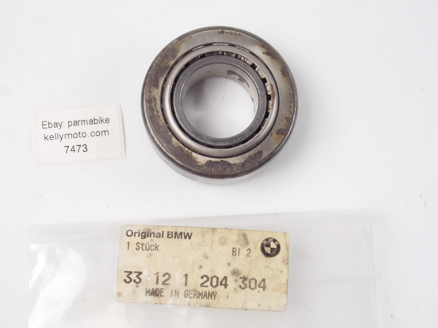 NOS OEM BMW 1975-1983 E21 1982-1994 ROLLER BEARING 33121204304 BY KOYO - MotoRaider