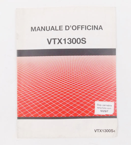 HONDA VTX1300S WORKSHOP MANUAL REPAIR MECHANICAL SERVICE BOOK ITALIAN - MotoRaider