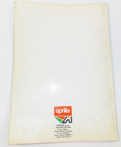 APRILIA 1992 PEGASO 650 SPARE PARTS BOOK MANUAL ENGLISH/FRENCH/GERMAN/SPANISH - MotoRaider