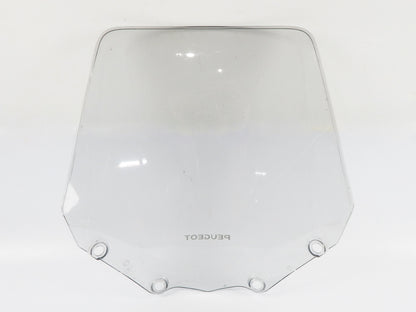 SCOOTER PEUGEOT GEOPOLIS SATELLIS WND SHIELD SCREEN CLEAR 1178552900 H=18.5" - MotoRaider