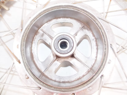 1960's HONDA CA 150 DREAM REAR WHEEL HUB SPOKES RIM - MotoRaider