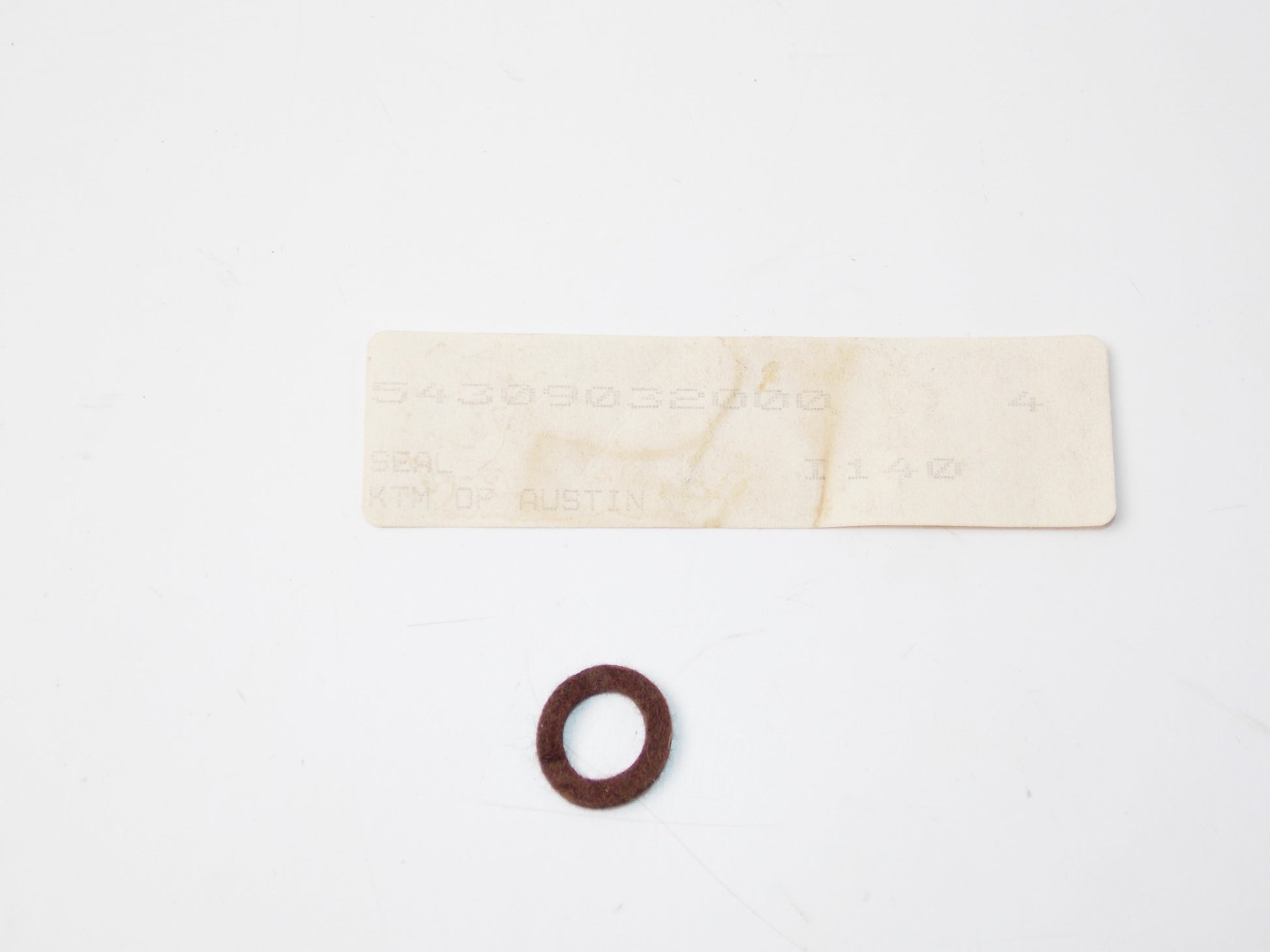 NOS OEM KTM SEAL RING 54309032000 | 543 09 032 000 | 543-09-032-000 - MotoRaider