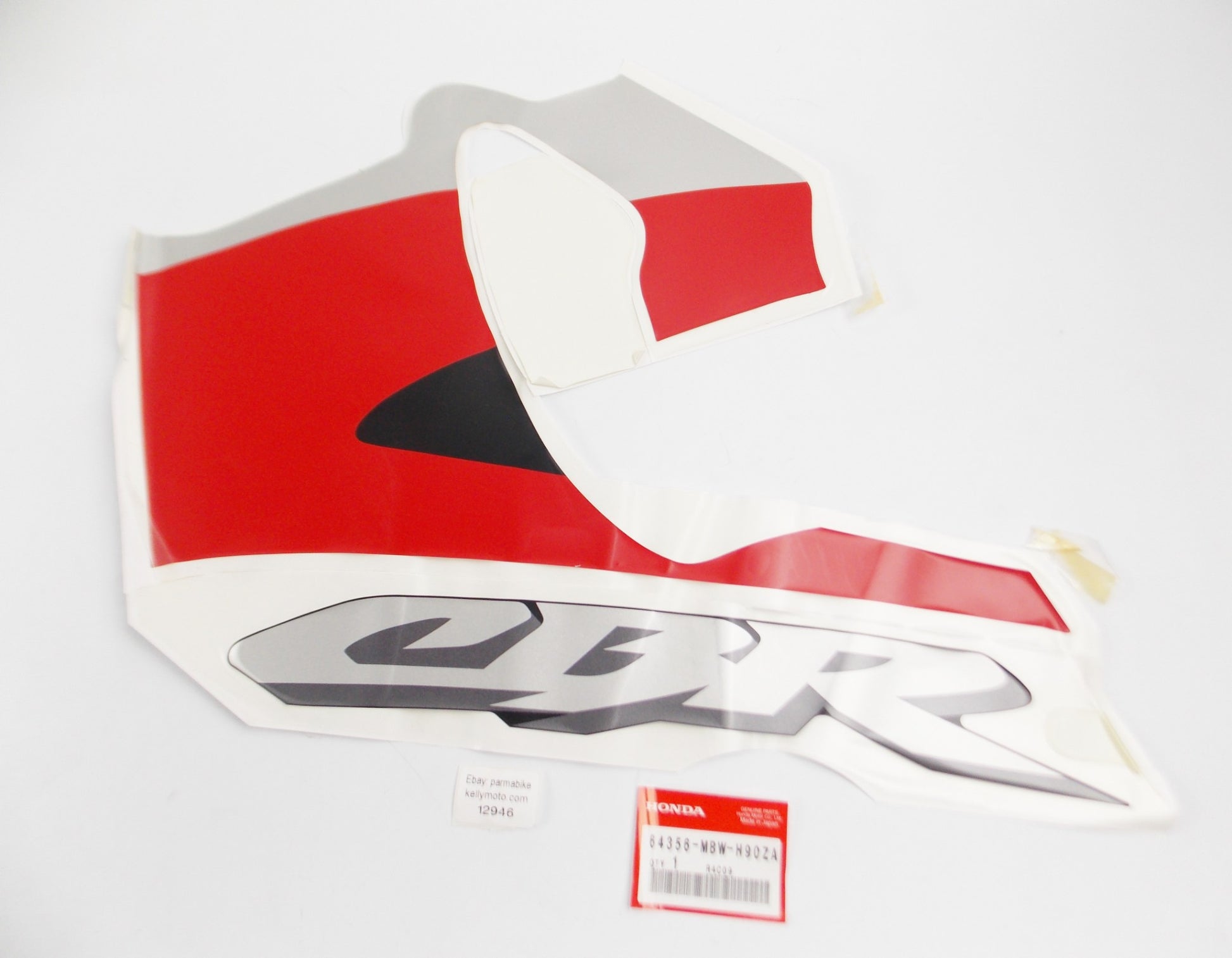 OEM HONDA 2003 CBR600 STRIPE A, L*TYPE6* STICKER DECAL FAIRING 64356-MBW-H90ZA - MotoRaider