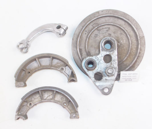 1976 BETA CR 125 250 REAR WHEEL BRAKE PLATE D=160mm GRIMECA SWM APRILIA CAGIVA - MotoRaider