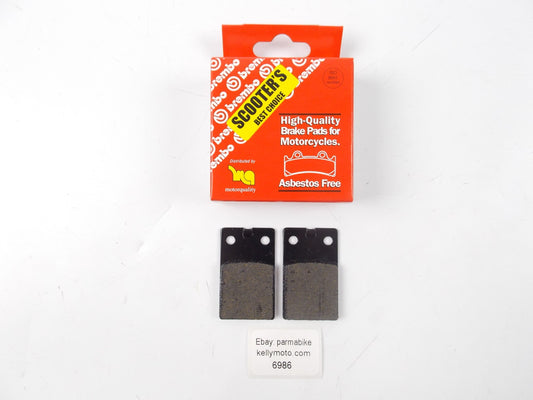 BREMBO FRONT WHEEL BRAKE PADS 07008CC APRILIA GILERA MALAGUTI BENELLI FANTIC - MotoRaider