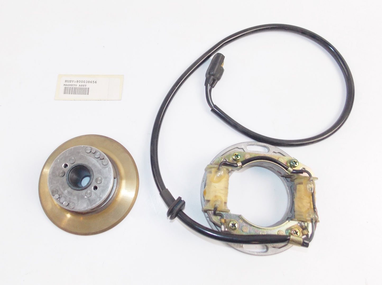 NOS OEM HUSQVARNA IGNITION MAGNETO ASSY 800038656 - MotoRaider