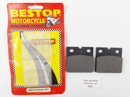 BESTOP MOTORCYCLE RACING BRAKE PADS SET 55.30 x 54 mm SUZUKI S.1076A.907 - MotoRaider