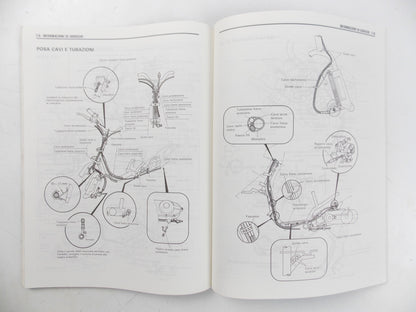 OEM SUZUKI AH100 SERVICE MANUAL MAINTENANCE BOOK ITALIAN 99500-10390-01B - MotoRaider