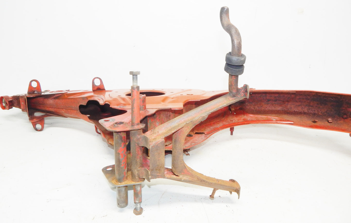 1950 HONDA CA150 MAIN BODY FRAME CHASSIS + CENTER KICK STAND VINTAGE JAPAN - MotoRaider