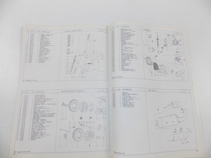 03/1999 PEUGEOT SCOOTER TREKKER 50 PARTS CATALOG MANUAL BOOK ITALIAN - MotoRaider