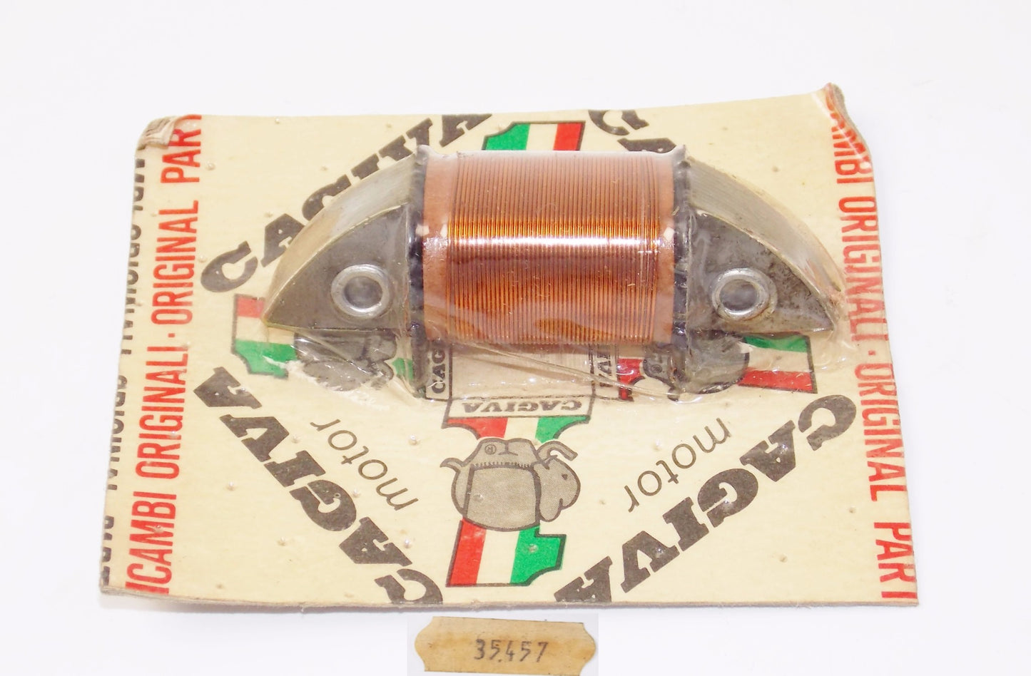 NOS OEM CAGIVA 1982 SXT 125 BATTERY COIL 800035457 - MotoRaider