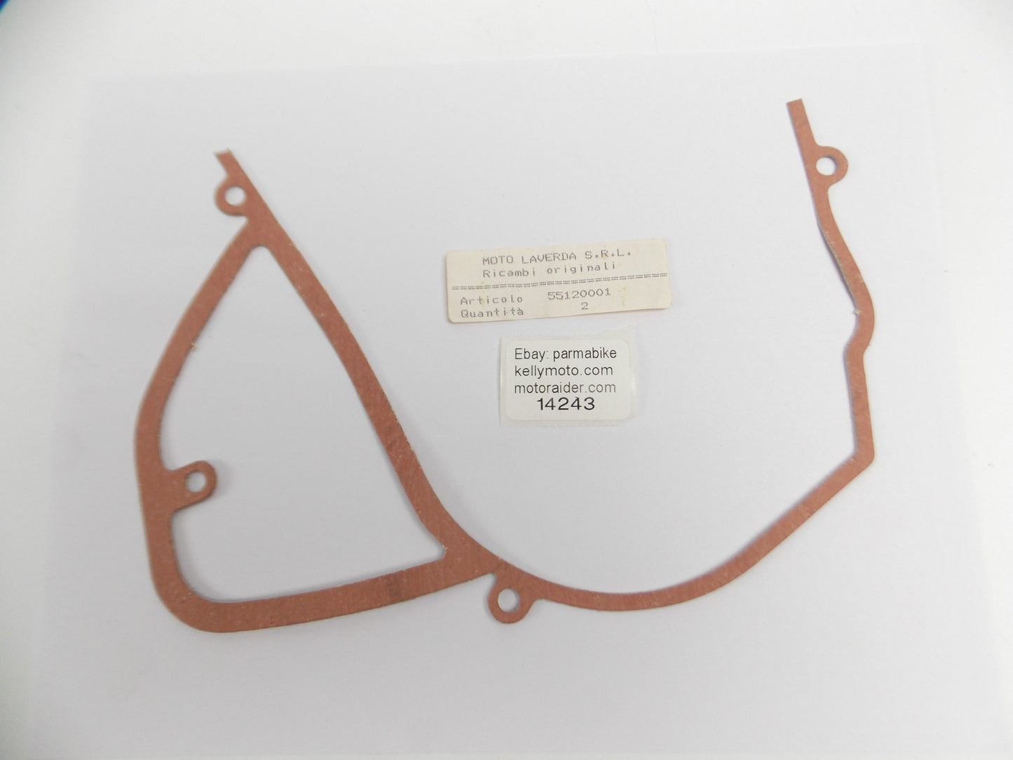 OEM LAVERDA 750 SF GT MOTOR ENGINE CRANKCASE GASKET SEAL 55120001 | 55 120 001 - MotoRaider