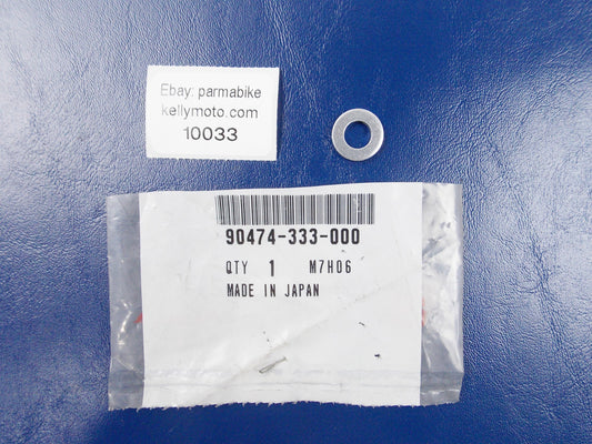 NOS OEM HONDA CRF 250 450/GL/SH WASHER 8mm 90474-333-000 - MotoRaider