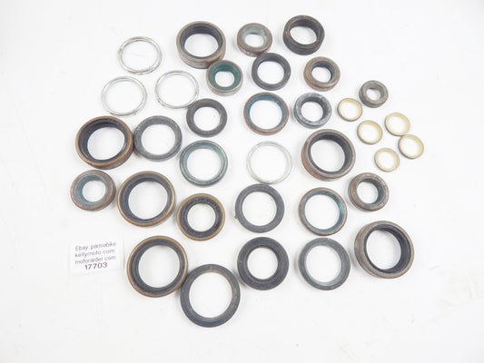 ASSORTED VINTAGE OIL SEAL GASKETS SACHS HERCULES DKW PENTON KTM HUSQVARNA MOTOR - MotoRaider