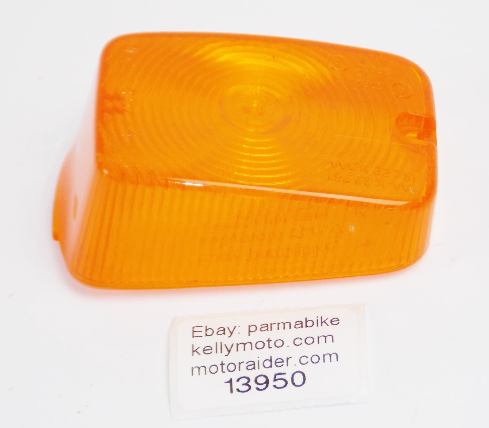 NOS ULO BLINKERGLASS TURN SIGNAL INDICATOR AMBER LENS 245/246 32751 CAGIVA GUZZI - MotoRaider