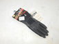 OLYMPIA SPORT LADIES PERFORMANCE LEATHER GLOVES PAIR SIZE SMALL BLACK MOTORCYCLE - MotoRaider