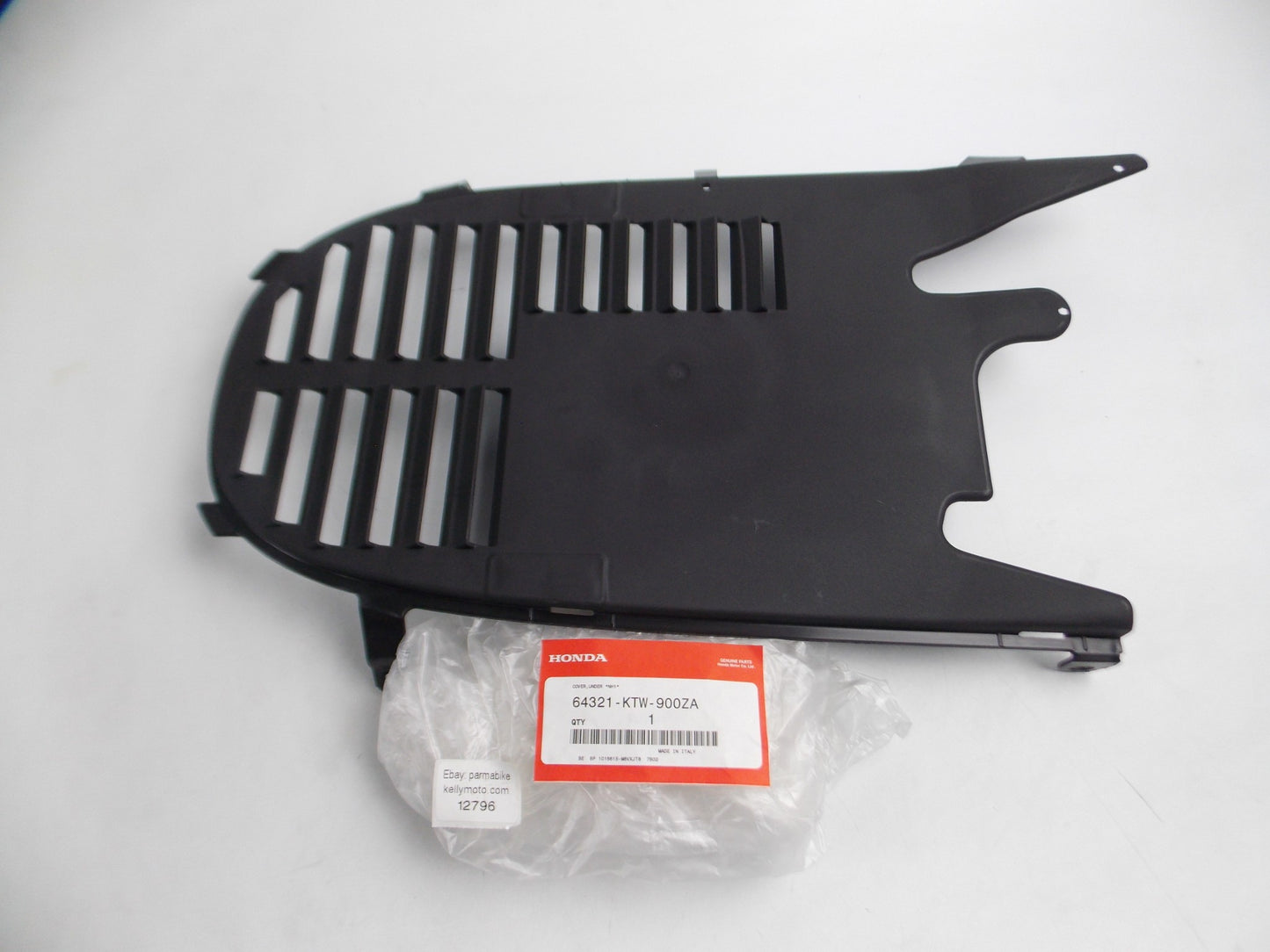 OEM HONDA 2007-2012 SH300 SCOOTER COVER UNDER PLATE  *NH1* 64321-KTW-900ZA - MotoRaider