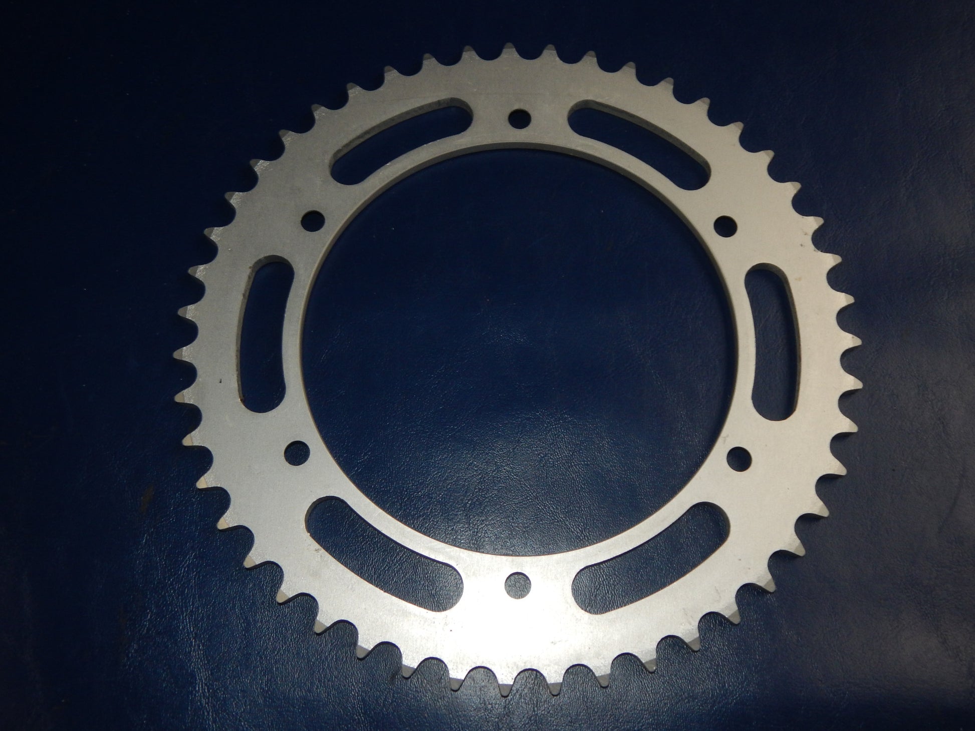 CAGIVA 47T REAR WHEEL SPROCKET ALUMINUM DUCATI MORINI HUSQVARNA VINTAGE - MotoRaider