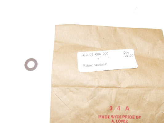 NOS OEM PENTON KTM VINTAGE FIBER SEAL WASHER 31007006000 - MotoRaider