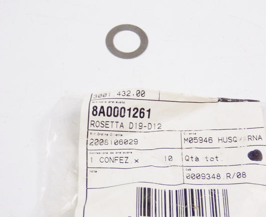 NOS OEM HUSQVARNA 2006-2008 TC 250/TC 510/TE 250 WASHER D.19xD.12 8A0001261 - MotoRaider