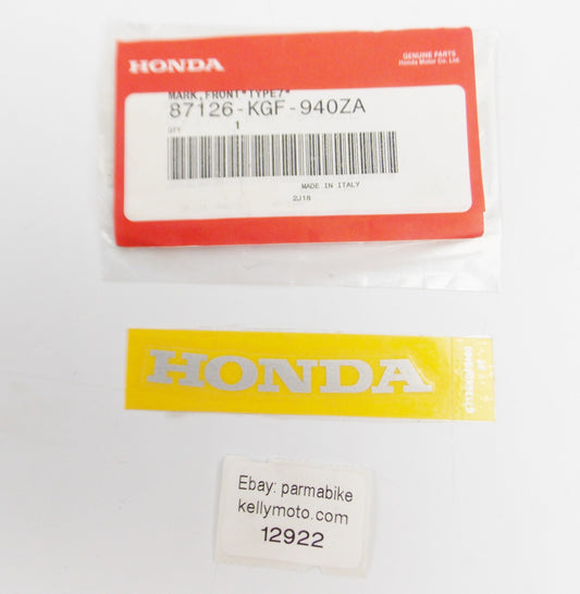 OEM HONDA AEROBASE 125 MARK FRONT COVER (TYPE7) 87126-KGF-940ZA | 87126KGF940ZA - MotoRaider