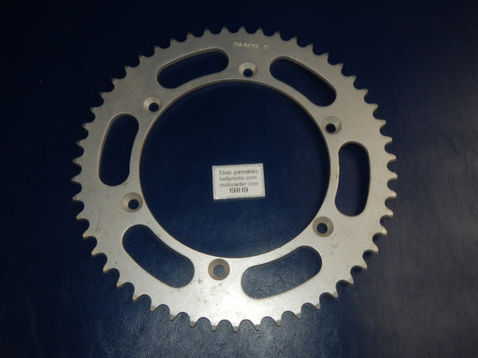 CAGIVA 51T REAR WHEEL SPROCKET ALUMINUM DUCATI MORINI HUSQVARNA VINTAGE - MotoRaider