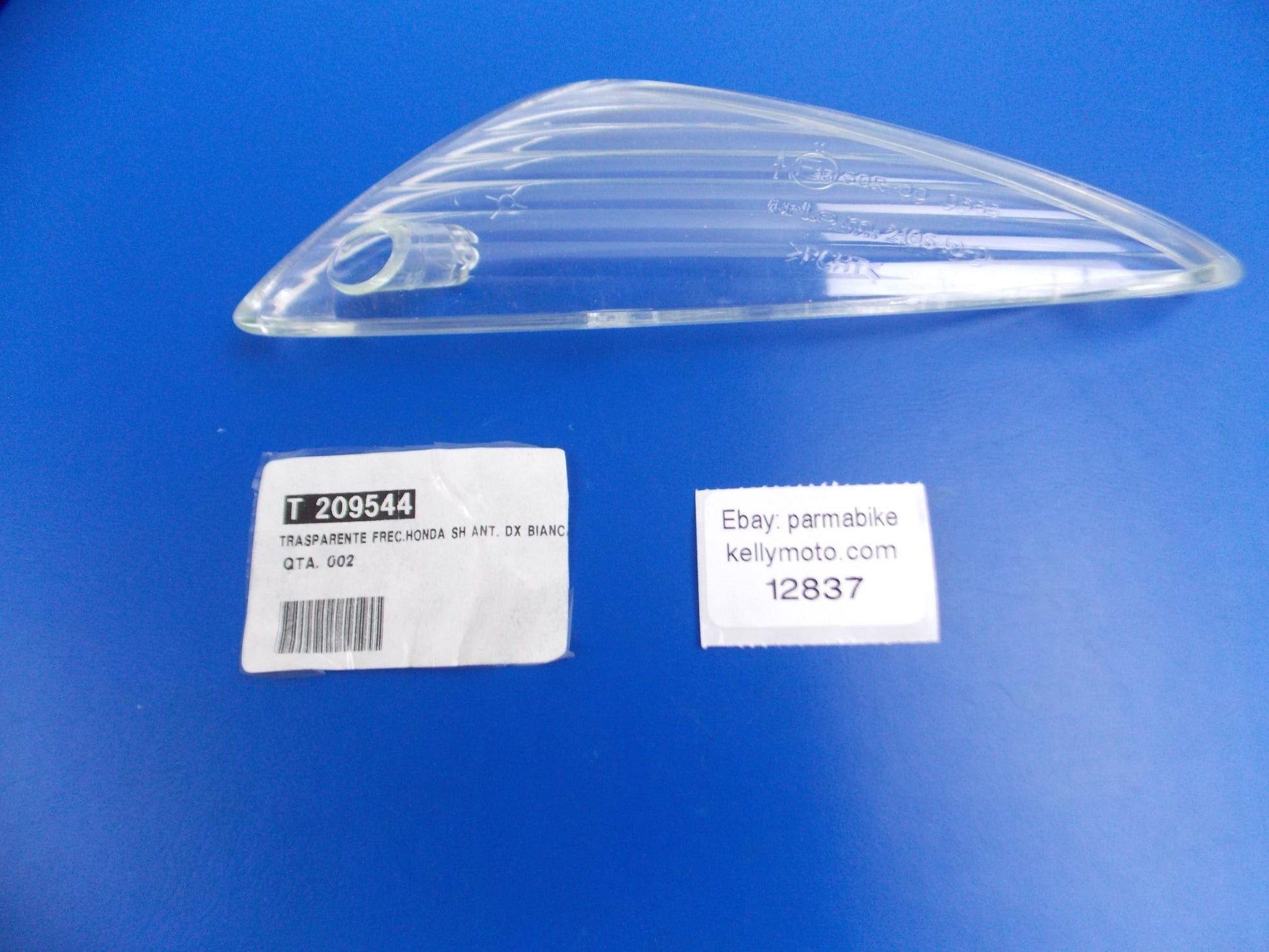 NOS C.E.V HONDA 2001-2004 SH 125/150 FRONT RIGHT INDICATOR LENS CLEAR T209544 - MotoRaider