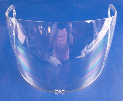 NOS GREX HELMET VISOR SCREEN LENS CLEAR SR MOD. G03 COD. 297029 - MotoRaider