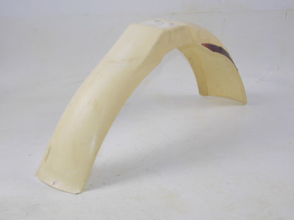 1974 HUSQVARNA WR 400 MUD GUARD FRONT FENDER PRESTON MX VINTAGE WHITE - MotoRaider