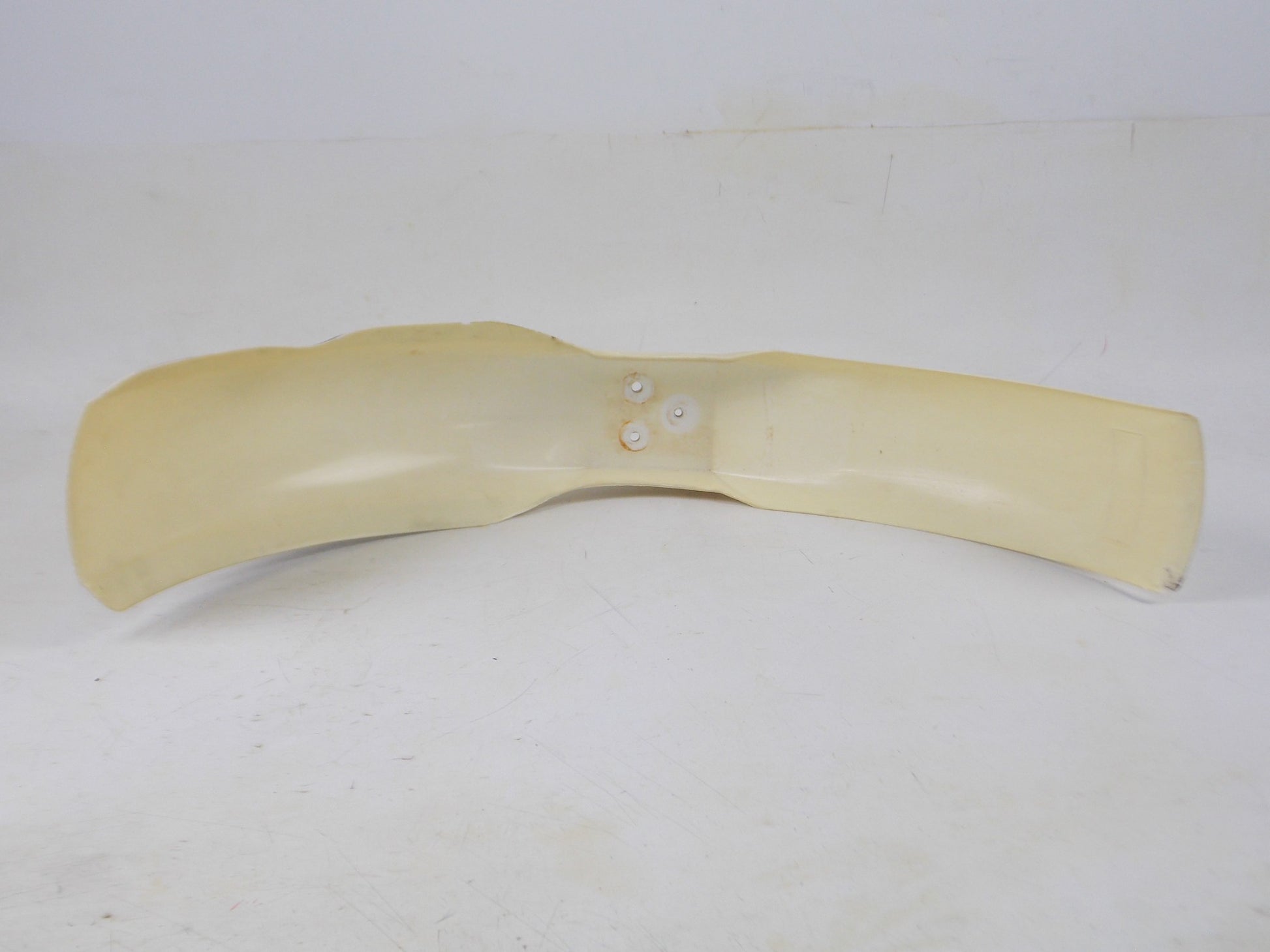 1974 HUSQVARNA WR 400 MUD GUARD FRONT FENDER PRESTON MX VINTAGE WHITE - MotoRaider