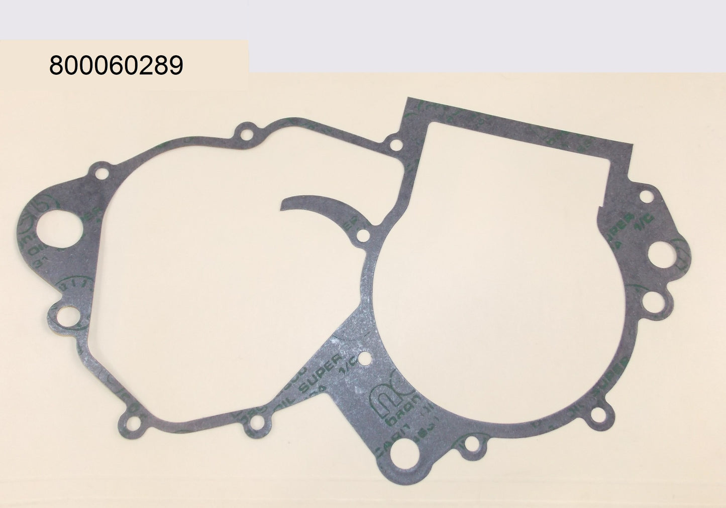 NOS OEM HUSQVARNA 1989 WMX 240/250 CROSS MOTOR CRANKCASE CENTER GASKET 800060289 - MotoRaider