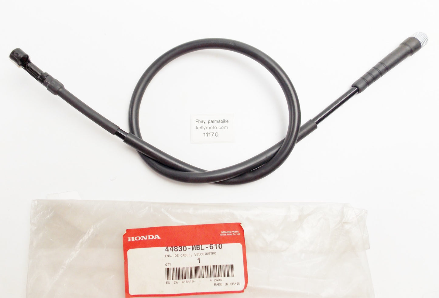 OEM HONDA 1998-2005 NT650 CABLE ASSY SPEEDOMETER 44830-MBL-610 | 44830MBL610 - MotoRaider