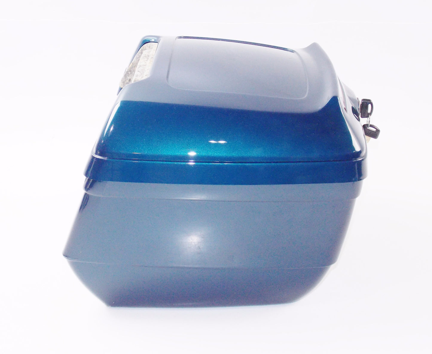 BLUE SCOOTER MOPED APRILIA AMICO LX REAR TOP CASE HOLDER LUGGAGE 13.5x13.5x10 - MotoRaider