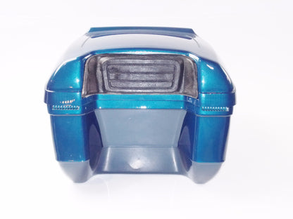 BLUE SCOOTER MOPED APRILIA AMICO LX REAR TOP CASE HOLDER LUGGAGE 13.5x13.5x10 - MotoRaider