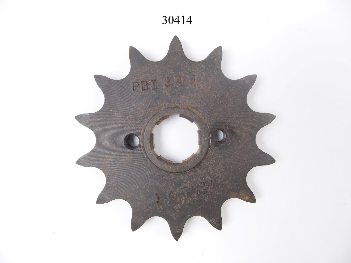 PBI STEEL FRONT SPROCKET 14T HONDA 1982 CM250C 1985-1987 XR250R 344-14 | 30414 - MotoRaider