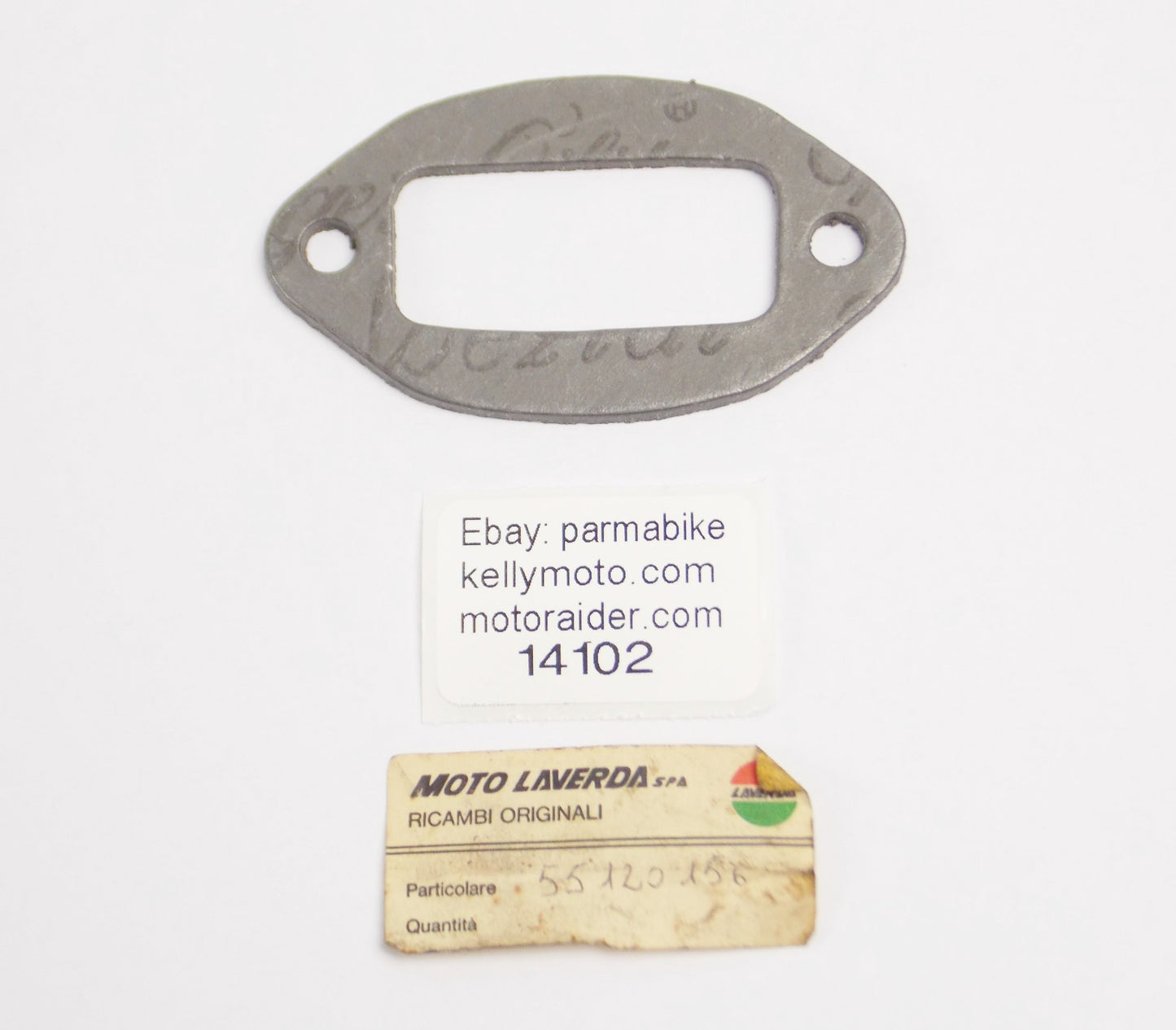 OEM LAVERDA ZUNDAPP LZ 50 CARBURETOR MANIFOLD GASKET 55120156 | 55 120 156 - MotoRaider