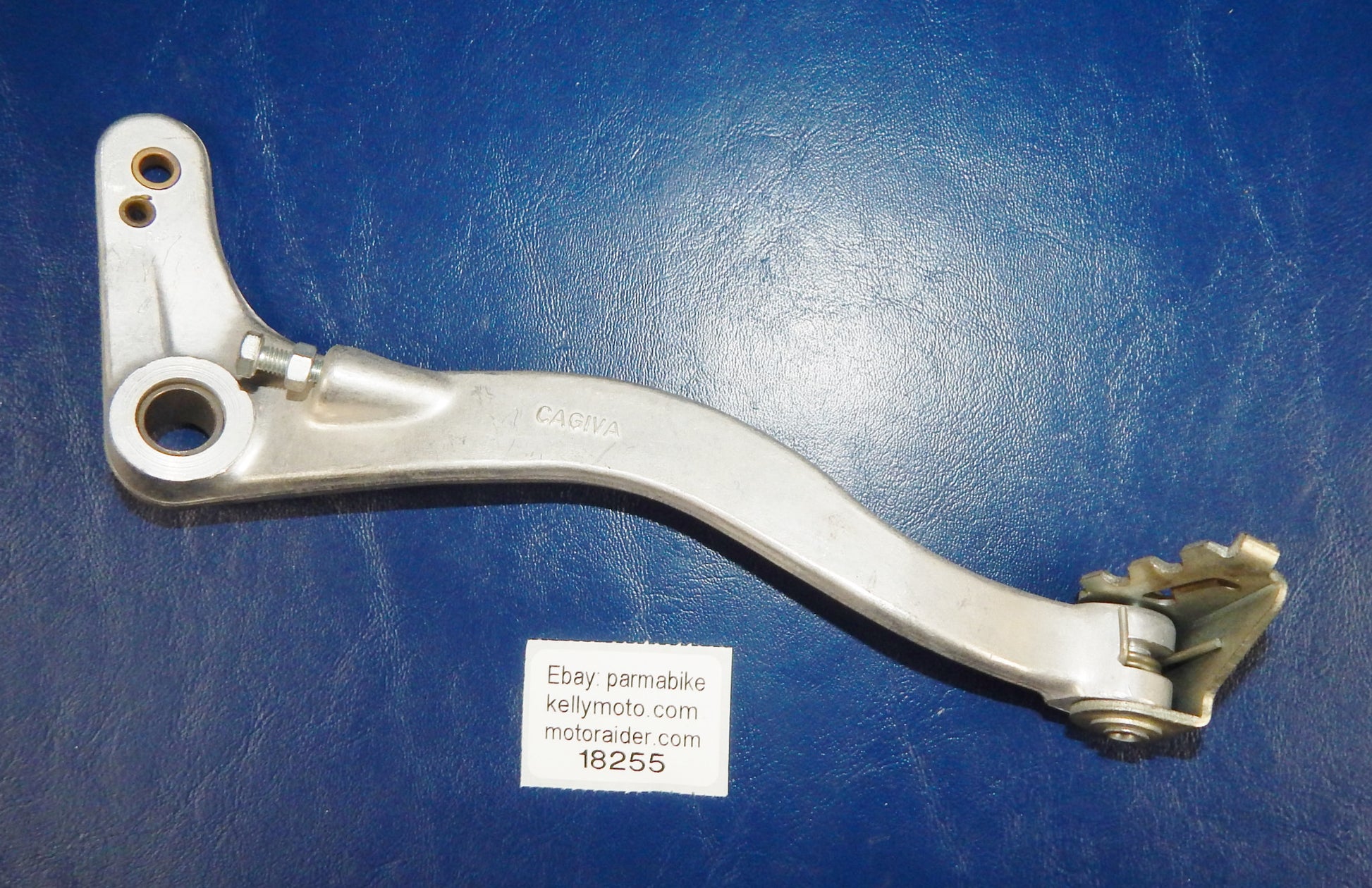 NOS CAGIVA REAR WHEEL BRAKE PEDAL LEVER L=210mm HOLE D=12mm DUCATI MORINI - MotoRaider