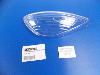 NOS OEM C.E.V HONDA 2001-2004 SH 125 REAR RIGHT INDICATOR LENS CLEAR F304761401 - MotoRaider