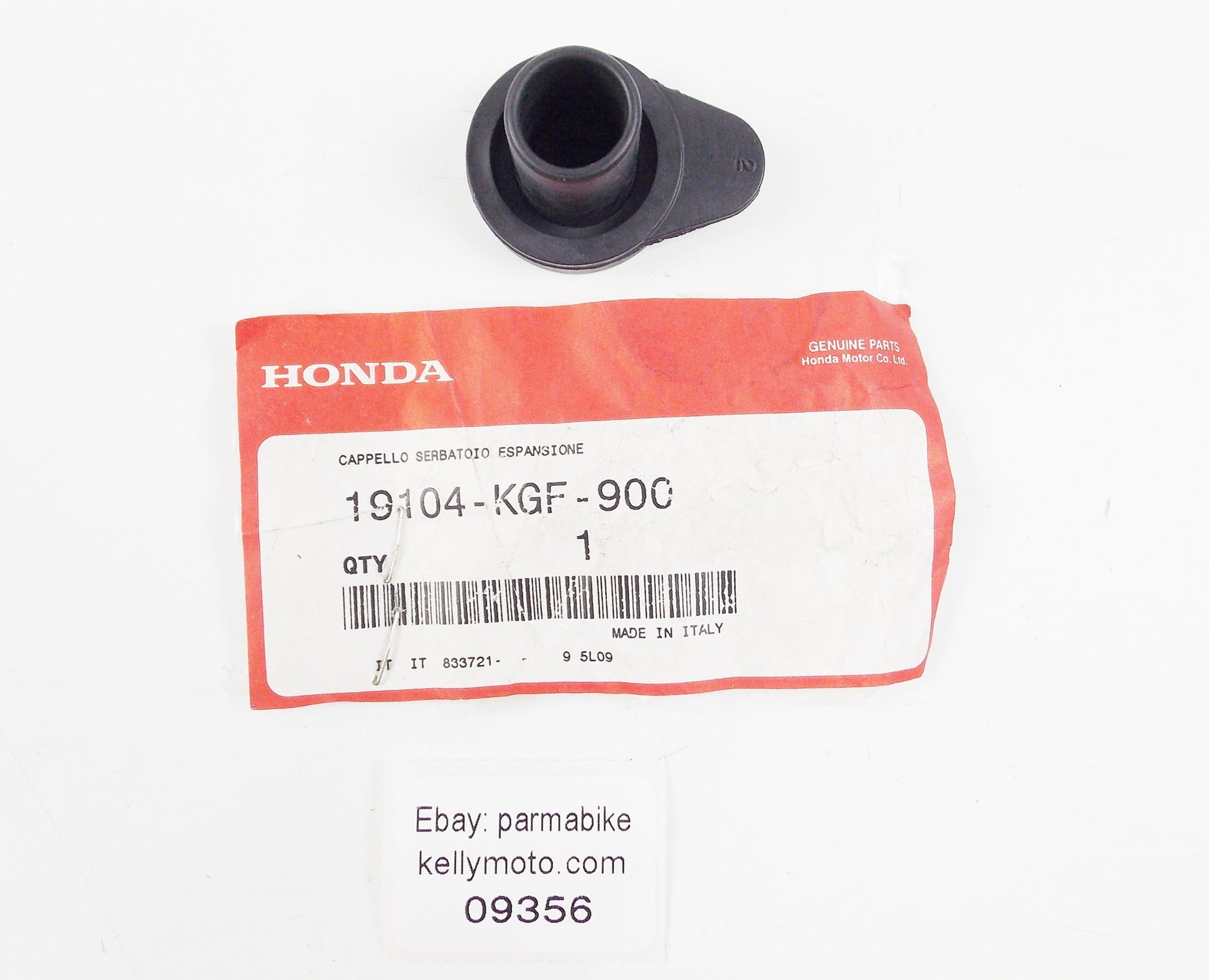 OEM HONDA 2003-2009 FES125 | 2002-2004 SES150 EXPANSION TANK CAP 19104-KGF-900 - MotoRaider