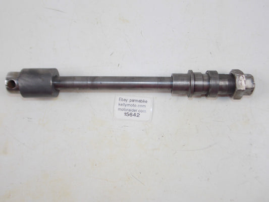 1950 HONDA CA 150 DREAM REAR WHEEL PIN BOLT AXLE SPACER NUT - MotoRaider