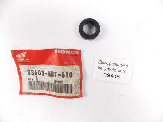 NOS OEM HONDA 2001-2003 XL1000 RUBBER RR WINKER MOUNTING 33603-MBT-610 - MotoRaider