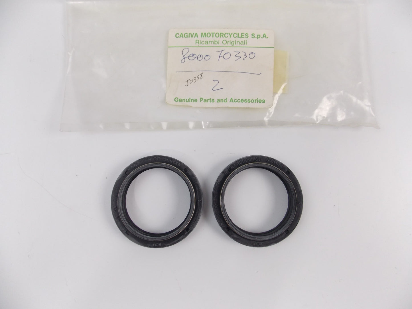 NOS OEM 1993-2000 CAGIVA HUSQVARNA WR 250 CR 250 TE 610 SEALING RING 800070330 - MotoRaider