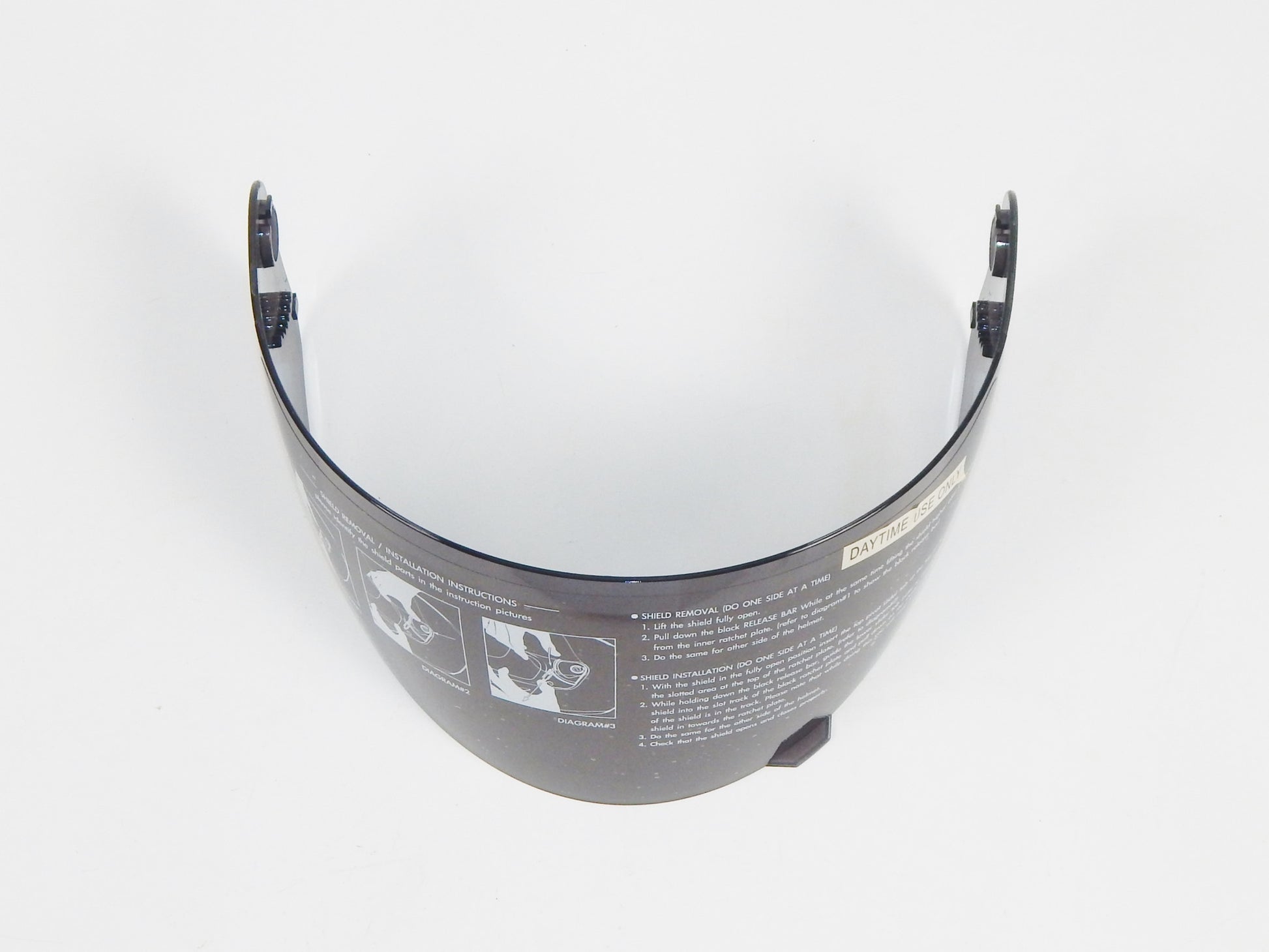 GMAX FULL FACE HELMET GM38/GM69 SINGLE LENS SHIELD VISOR SMOKE GREY MOTORCYCLE - MotoRaider