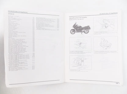 HONDA 1996 ST1100T/ST1100AT PAN-EUROPEAN WORKSHOP MANUAL BOOK ITALIAN - MotoRaider